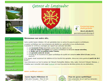 Tablet Screenshot of gazonsdulanguedoc.fr